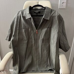 Fashion Nova Olive Green Shirt Jacket